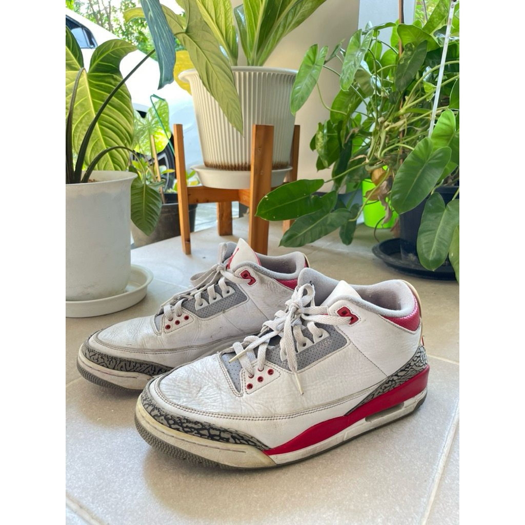 รองเท้า Jordan 3 Retro Fire Red (2022) มือสอง