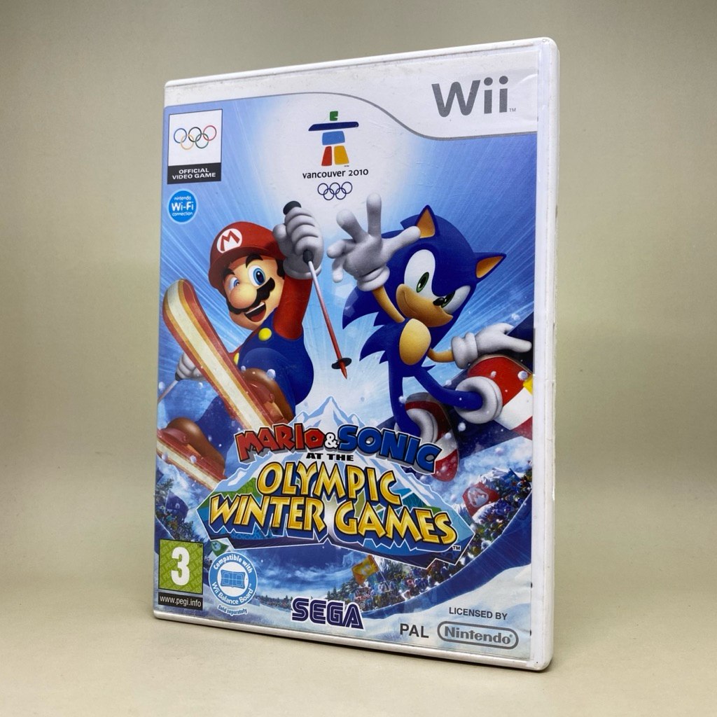 (PAL)*Mario & Sonic At The Olympic Wonter Games (Wii) | Nintendo Wii | Original EUR PAL | English | 