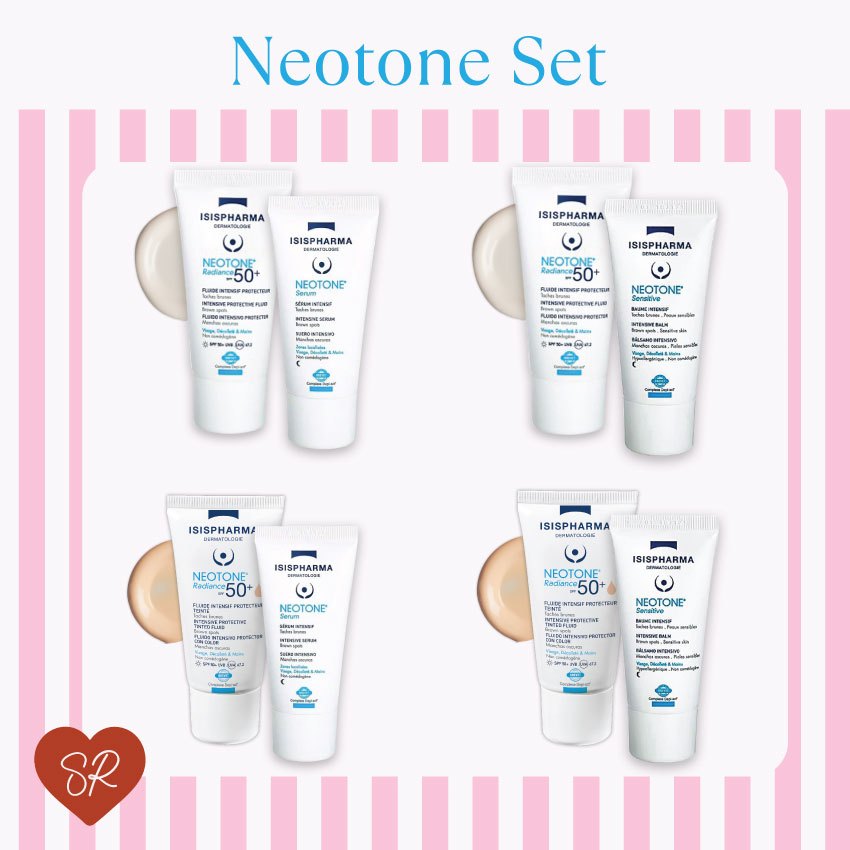 *เซ็ทคู่*  ISIS PHARMA Neotone Radiance  SPF50 + Neotone Serum กลางวันและกลางคืน / isispharma
