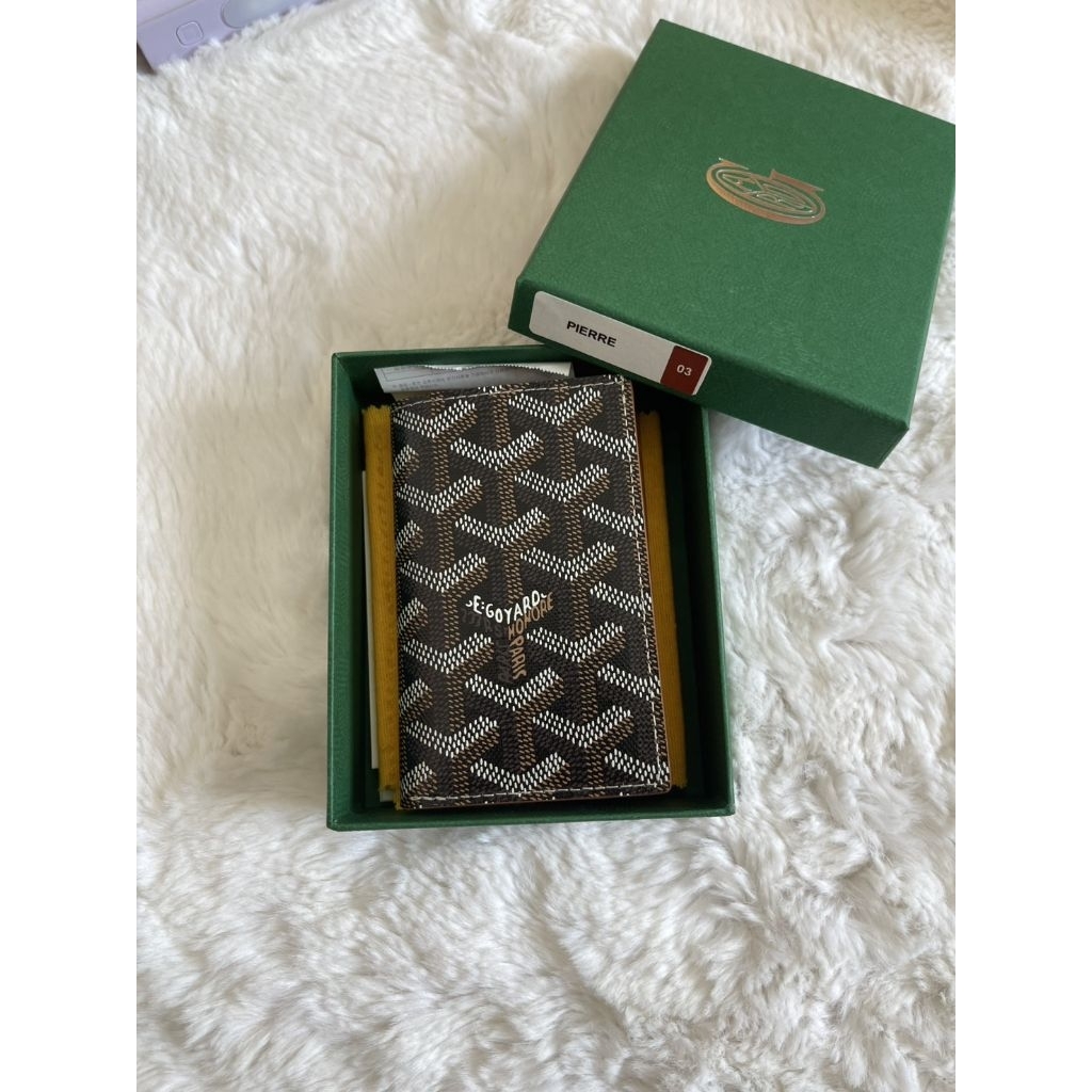 GOYARD Card Wallet ของแท้100% [จัดส่งฟรี]