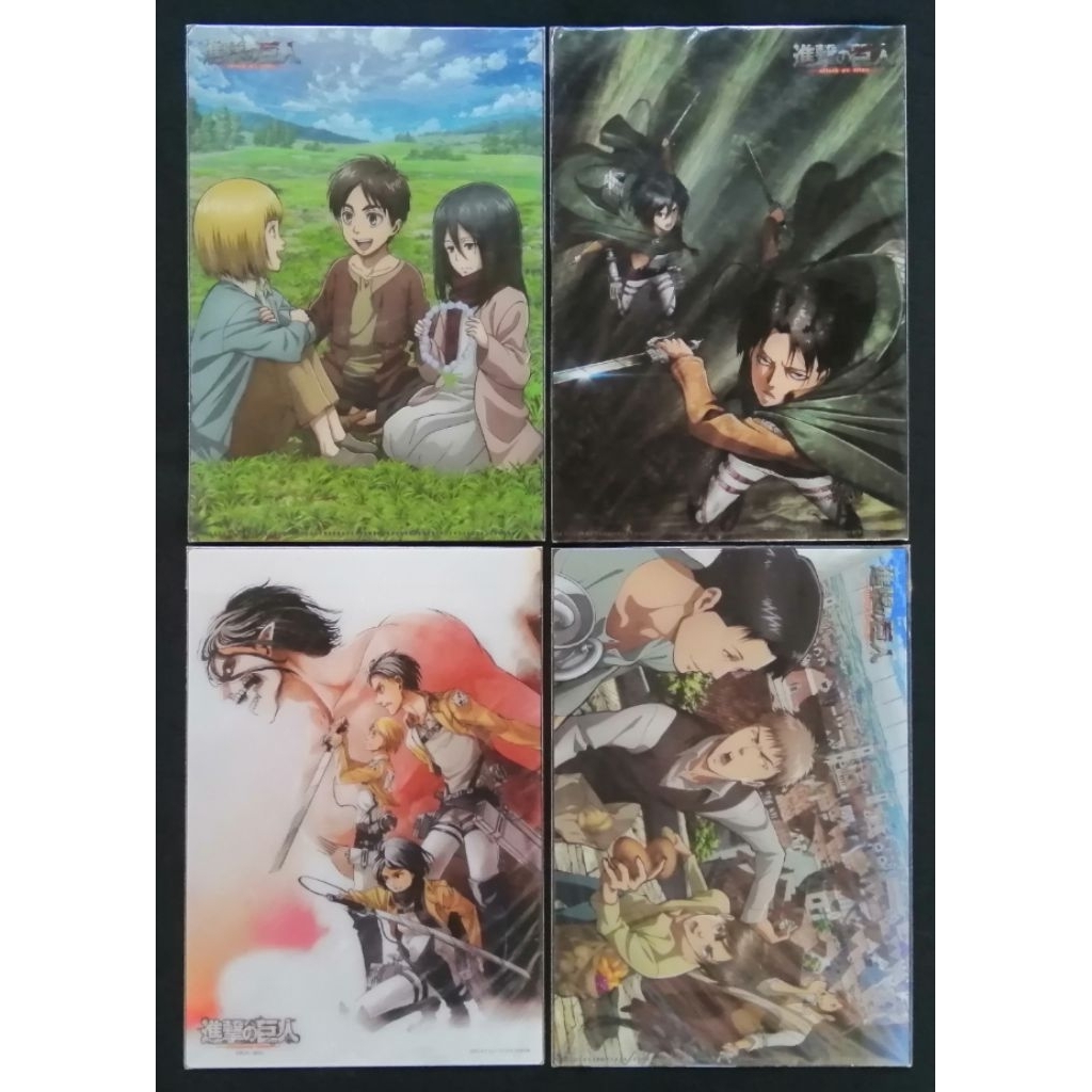 Attack​ on​ Titan​ ของสะสมจากอนิเมชั่น​ ของแท้​ ชุด​ 2