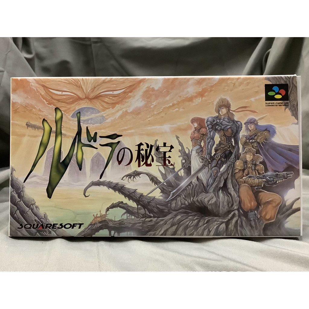 งานกล่อง ตลับแท้ [SFC] Rudra's Treasure (Japan) (SHVC-P-AORJ)