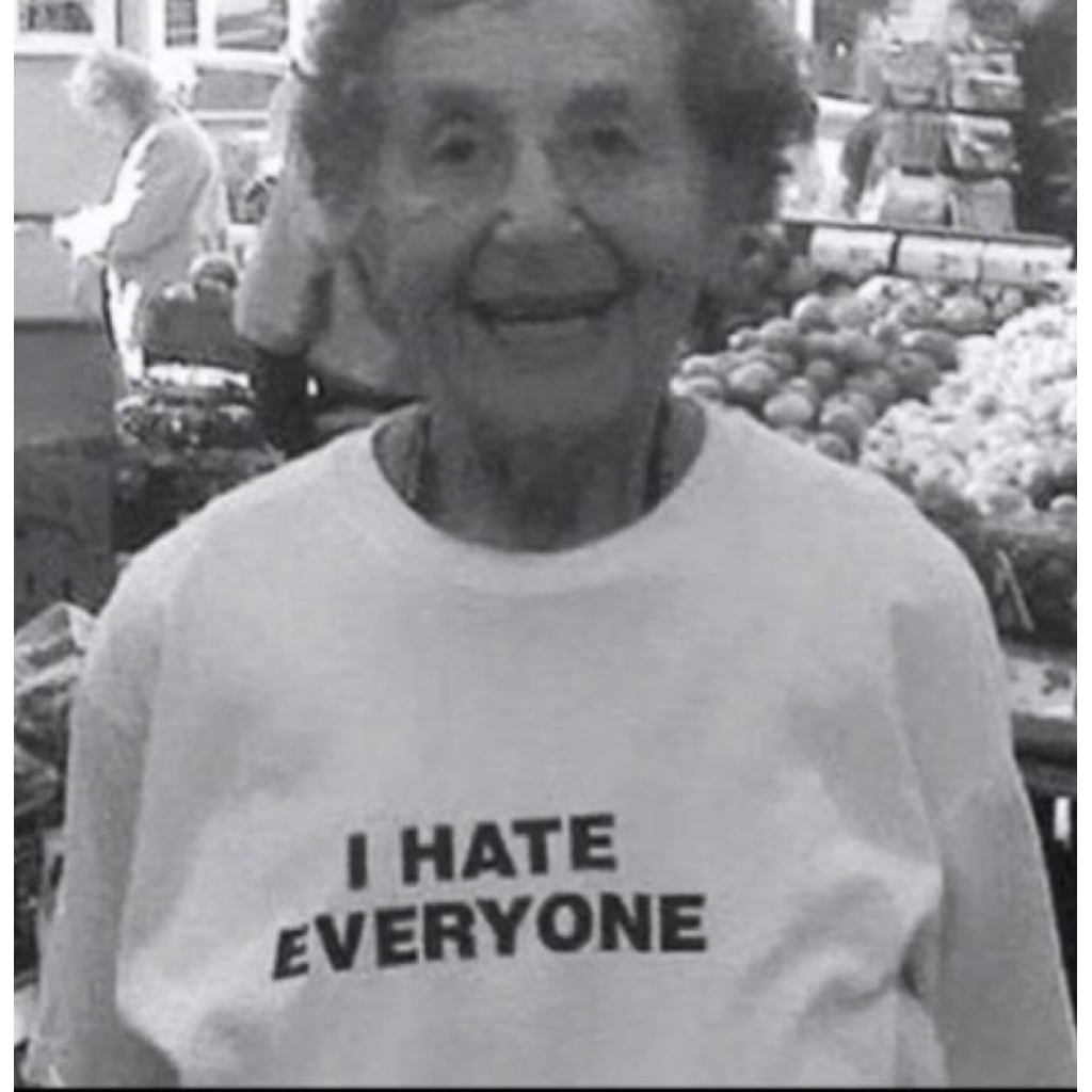 I hate everyone เสื้อ Introvert ambivert COTTON100% หนา 200GSM | พร้อมส่งจากไทย