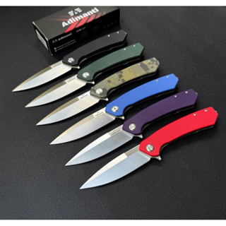 มีดพับGanzo Skimen ของแท้100% วัสดุใบมีดเหล็ก D2 ความแข็ง 60…