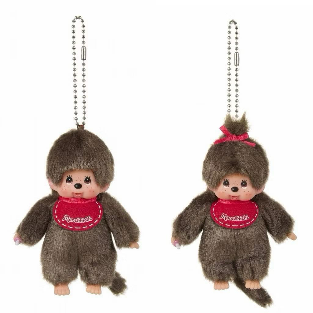 พร้อมส่ง✨Monchhichi พวงกุญแจตัวจิ๋วคอลใหม่ล่าสุด ของแท้จากญี่ปุ่น🇯🇵