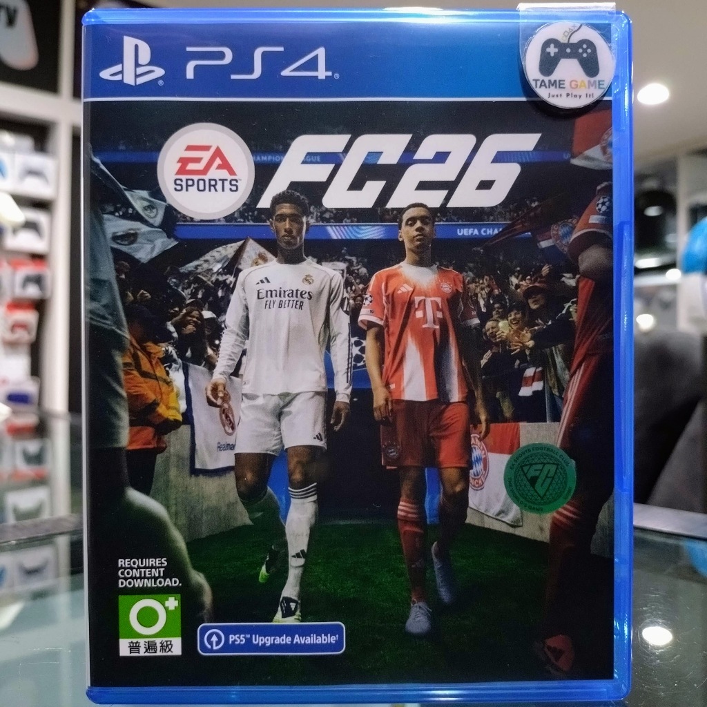 (ภาษาอังกฤษ) มือ2 FC 26 PS4 มือสอง (เล่นกับ PS5 ได้ EA Sports FC26 FIFA26 FIFA2026)
