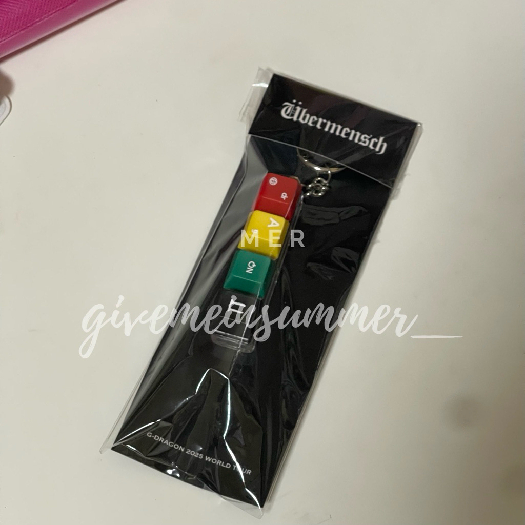 พวงกุญแจ GD keycap - gdragon