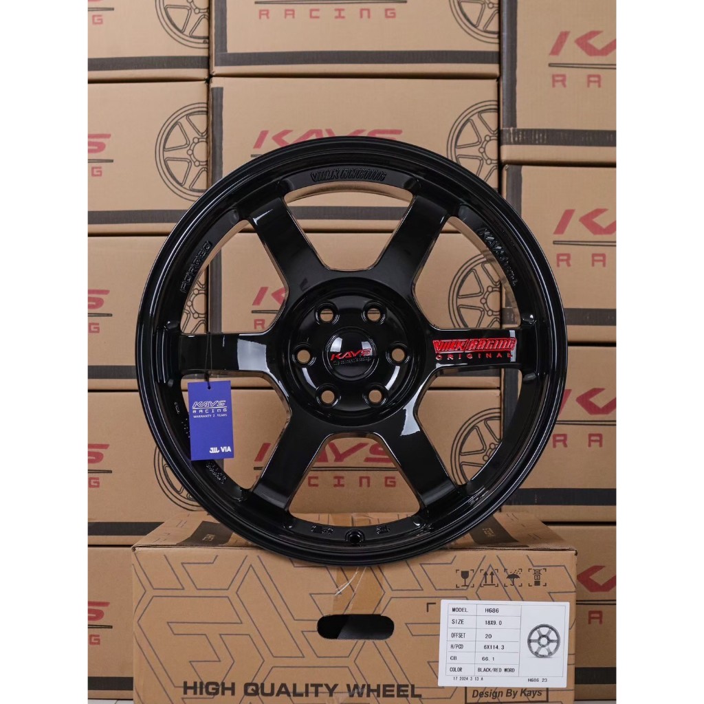 ล้อแม็กซ์ KAYS H686 9*18นิ้ว 6รู 114.3