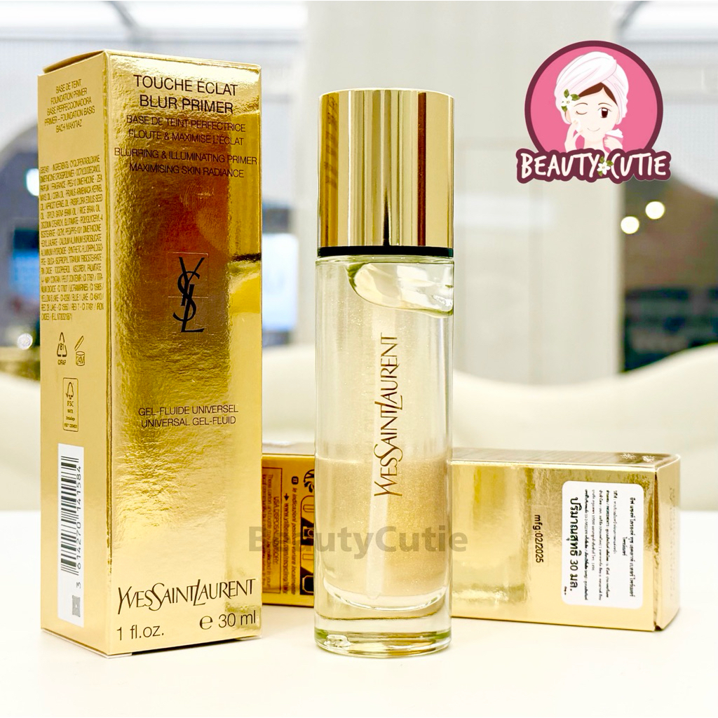 🌟YSL Touche Eclat Blur Primer 30 ml ผลิตปี 2025🌟ป้ายห้าง แท้💯 จาก Central