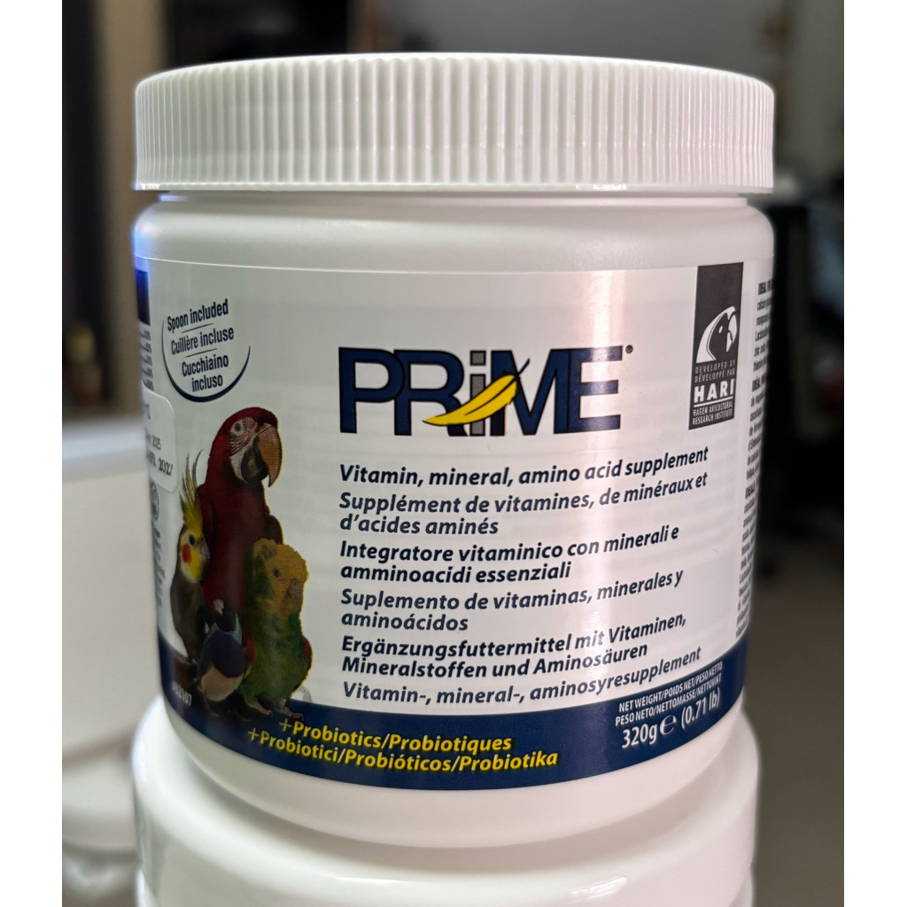 แบ่งขายบรรจุถุงไม่ซีลสุญญกาศ วิตามินนก Prime Hagen Tropican Prime กลิ่นหอม บำรุงสุขภาพนก