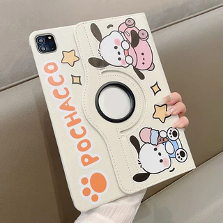 360.เคสฝาพับ หมุนได้ 360° สำหรับ Samsung Tab A9 Plus/Tab A7 lite/Tab S6 lite/Tab A11 S9 FE S9FE S7 S8 เคสหนัง ลายการ์ตูน