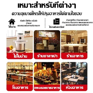 🥇รับประกัน30ปี🥇เครื่องบดเนื้อ 3500W เครื่องบดเนื้อไฟฟ้า 3/5/8L สแตนเลส304ปรัใบมีดคม4ใบ3วินาทีเพื่อสับเนื้อ เครื่องปั่น