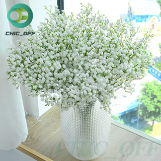 ช่อดอกยิปโซปลอม ยาว 62cm จัดช่อง่ายขึ้น ช่อแซมดอกไม้ปลอม ดอก…