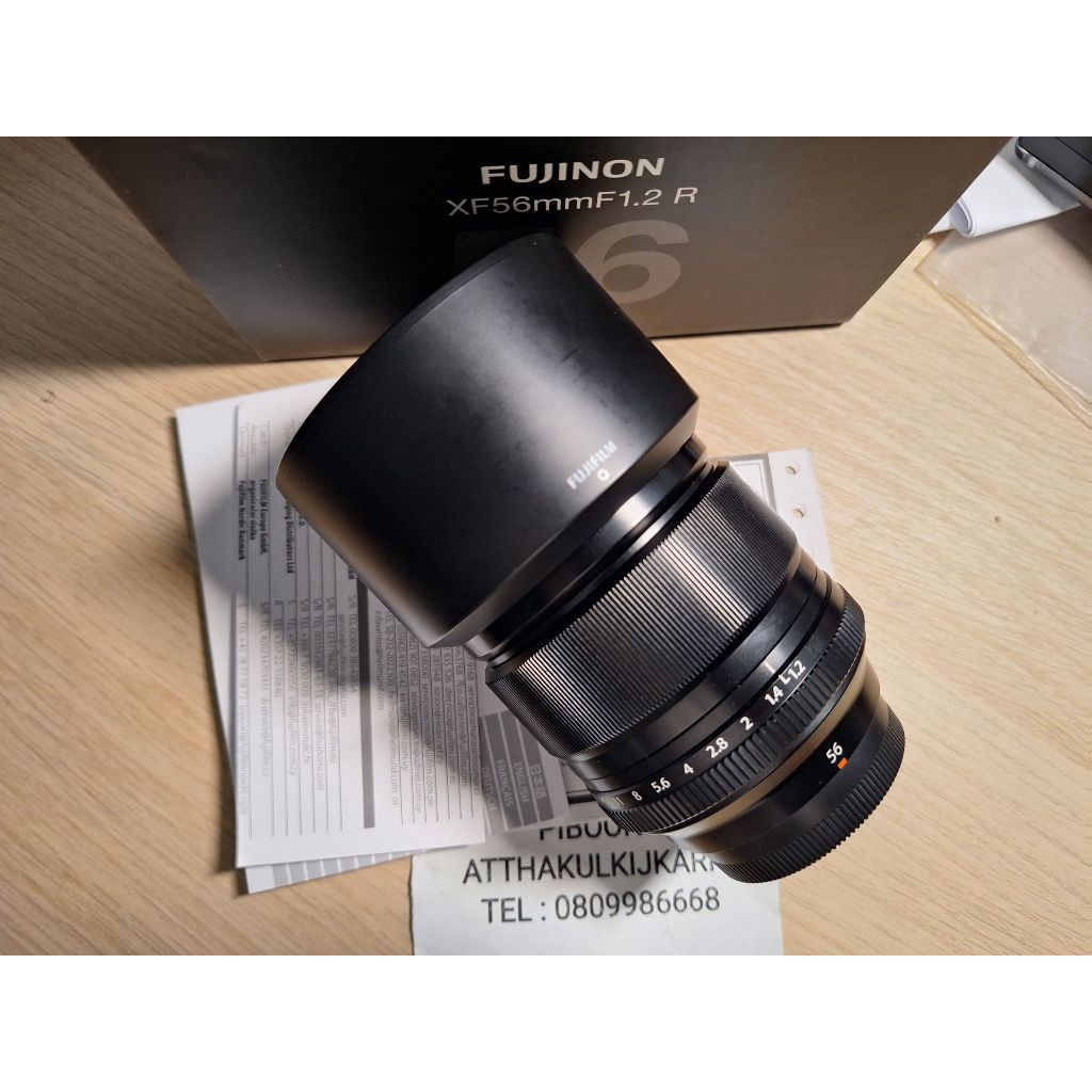 สภาพสวยมากๆๆ ใส่ Code ลดเพิ่ม 2000 - 3000 เลนส์ Fuji XF 56mm F1.2 R Fujifilm Fujinon Lens Made In Ja