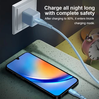 MEEGOO สายชาร์จเร็วซิลิโคน สาย typec USB Micro การส่งข้อมูล Fast charging