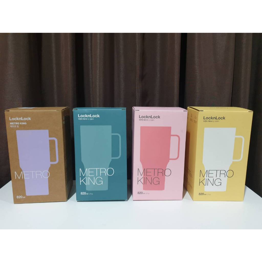 Locknlock แก้วเก็บความเย็น Metro King Tumbler ความจุ 820 ml.