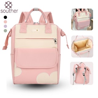 กระเป๋าเป้สะพายหลังโรงเรียนความจุขนาดใหญ่กระเป๋าแม่มัลติฟังก…