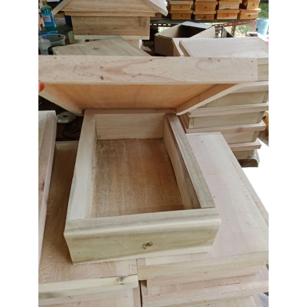 กล่องชันโรง ขนาด A4 ขนาด 8x12x3 นิ้ว
