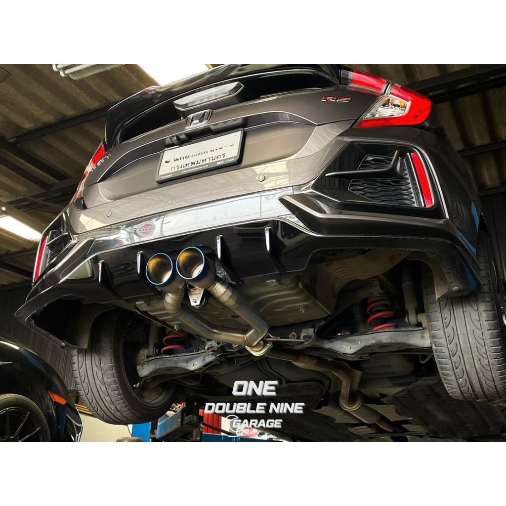 ProDrager ท่อออกกลาง 2 HyperFlow Civic FC/FK/FE