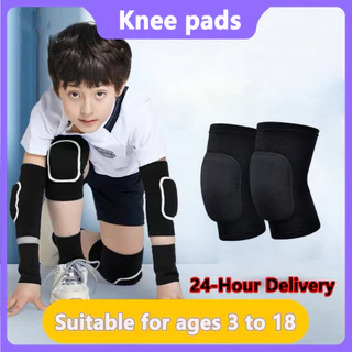 สนับศอกเข้า 2-in-1 – สำหรับเด็ก 3-18 ปี เล่นบาสเก็ตบอล วอลเลย์บอล ฟุตบอล ป้องกันบาดเจ็บ