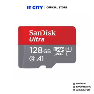 SanDisk Ultra microSDXC, SQUAB128GB, A1, C10, U1, UHS-I, 140…