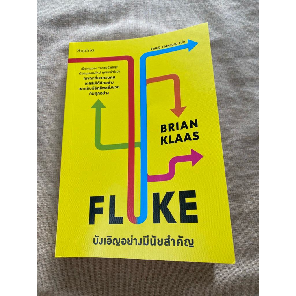 หนังสือ        บังเอิญอย่างมีนัยสำคัญ        fluke
