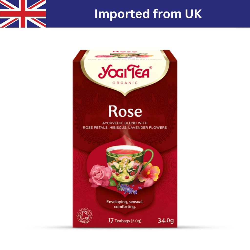 Yogi Tea Rose (17 Bags / 34g) ชาซอง ชาออร์แกนิก