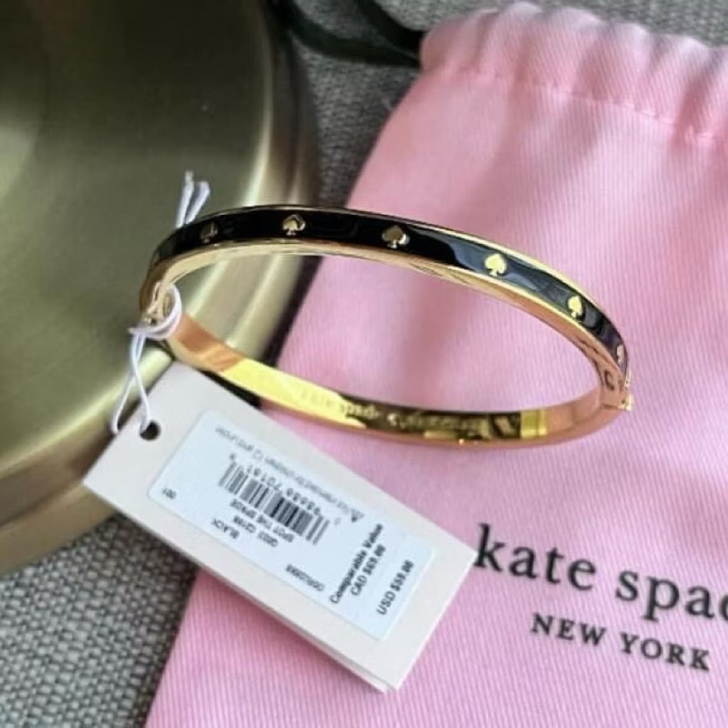 🖤กำไล Kade Spade น่ารัก พร้อมส่งสีดำ 🖤