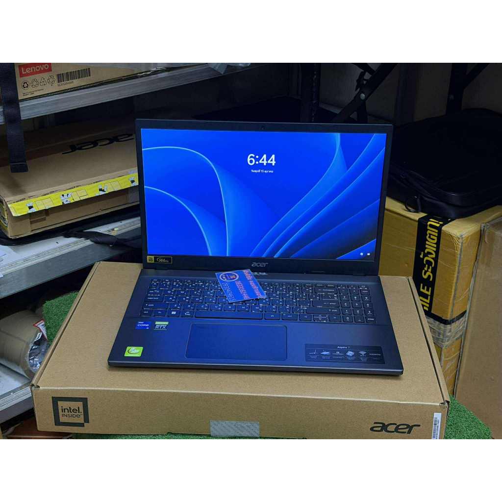 #GEN12 #I5 #RTX3050 {SSDm.2 2ตัว}#สวยมากๆAcer Aspire 7 A715-51G ขายถูกๆ ราคานี้ไวๆค่ะ
