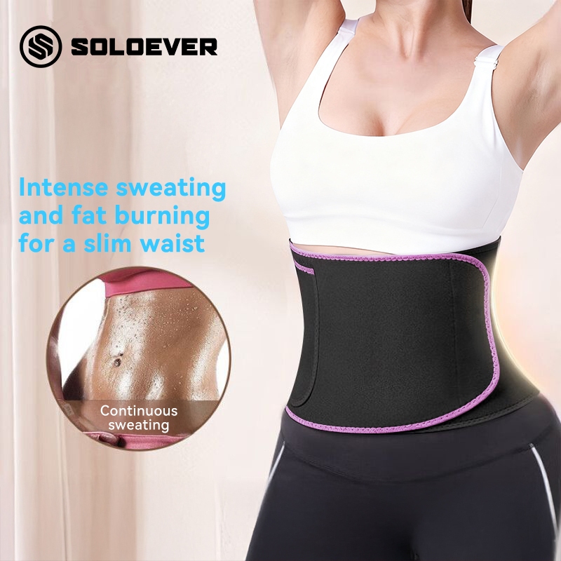 SOLOEVER เข็มขัดพยุงหลัง  เอวบล็อคหลัง เสื้อดามหลัง ผ้ารัดหน้าท้อง พยุงเอว เข็มขัดลดหน้าท้อง ใส่ยกของของหนั