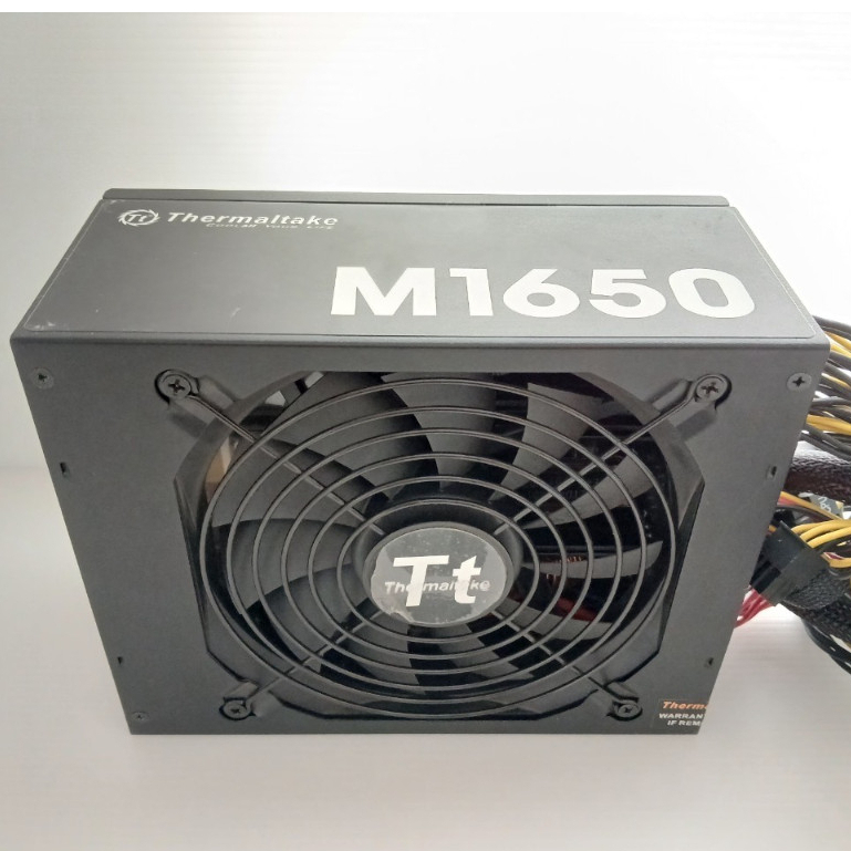 POWER SUPPLY (อุปกรณ์จ่ายไฟ) THERMALTAKE M1650 - 1650W NO BOX (TTP-1650FNSAB)