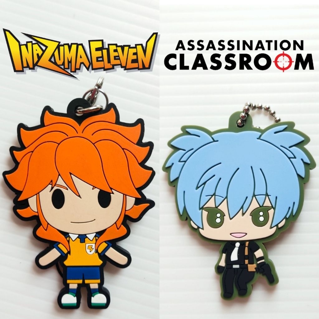 พวงกุญแจ Amemiya Taiyou นักเตะแข้งสายฟ้า Inazuma Eleven Nagisa Shiota ห้องเรียนลอบสังหาร Assassinati