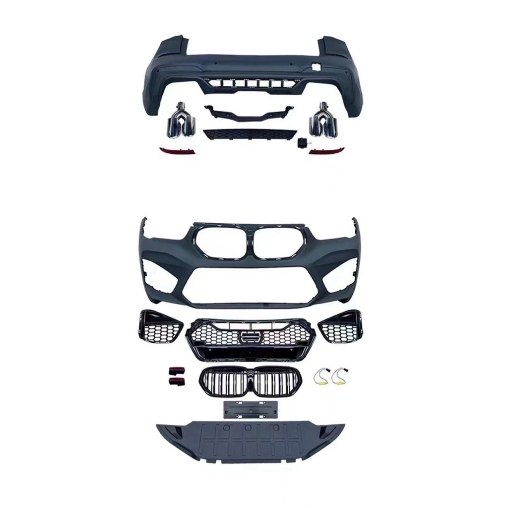 ชุดแต่งกันชนหน้าและหลัง BMW x1 F48