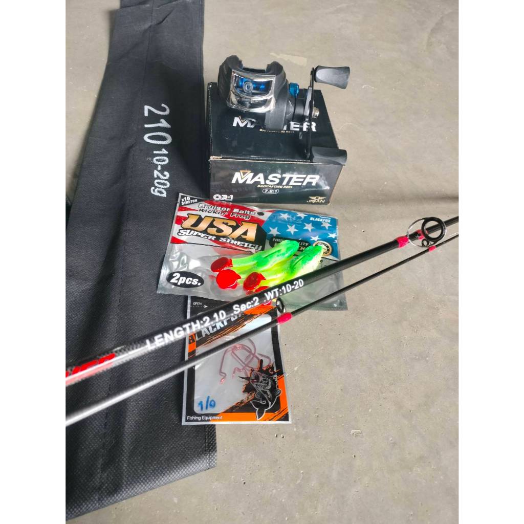 ชุดคันเบส RED UFO พร้อมรอก