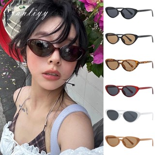 COD🌼แว่นตากันแดดตาแมวY2Kวินเทจสไตล์เกาหลีแฟชั่นป้องกันรังสีย…