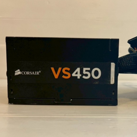 POWER SUPPLY (อุปกรณ์จ่ายไฟ) CORSAIR VS450 - 450w.