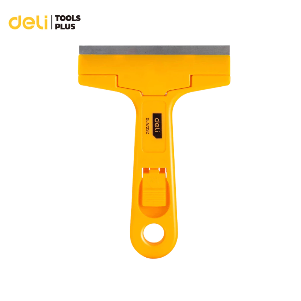 Deli มีดขูดฟิล์ม มีดลอกฟิล์ม มีดขูด พร้อมใบมีด 5 10 อัน คัตเตอร์ขูดสี คม จับถนัดมือ Basic Scarper