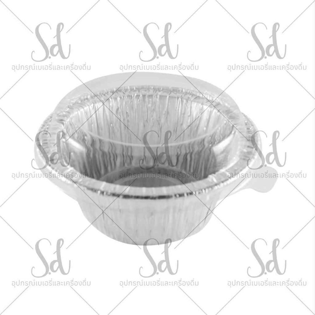 ถาดฟอยล์ Star Products No. 3403-P พร้อมฝา 10ใบ (120มล.)