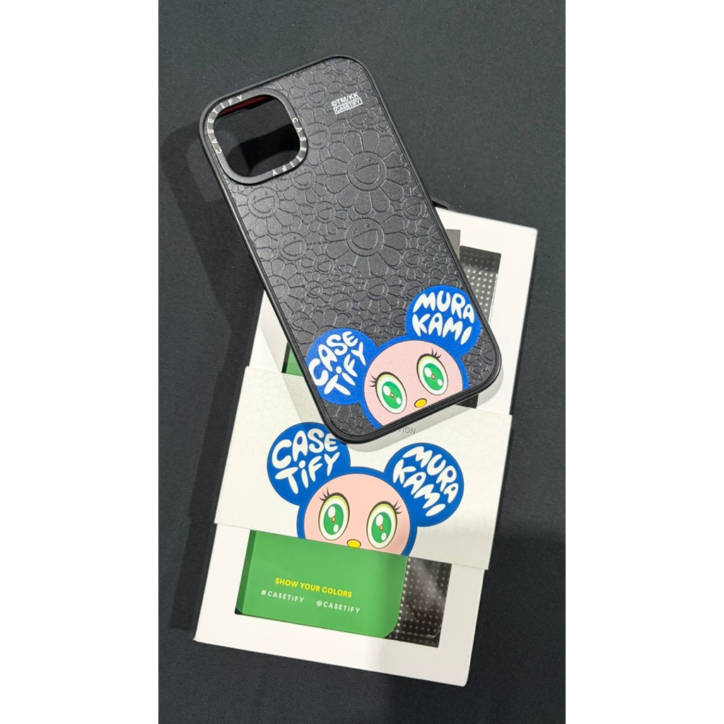 Case iphone15 มือสอง : TAKASHI MURAKAMI x CASETiFY - MR. DOB Collection