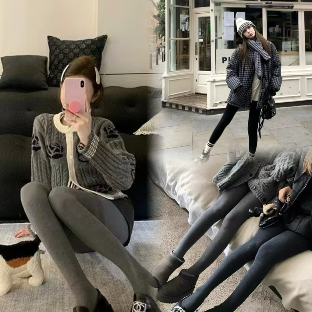 0939# ถุงน่องเลกกิ้ง เนื้อผ้ายืดอย่างดี งานสวย TAG : Y.JIA STUDIO 🇰🇷