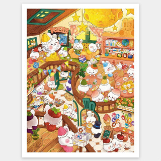 PINTOO: Bananini - Bana Rabbit Café & Puzzle Shop (1200 Piec…