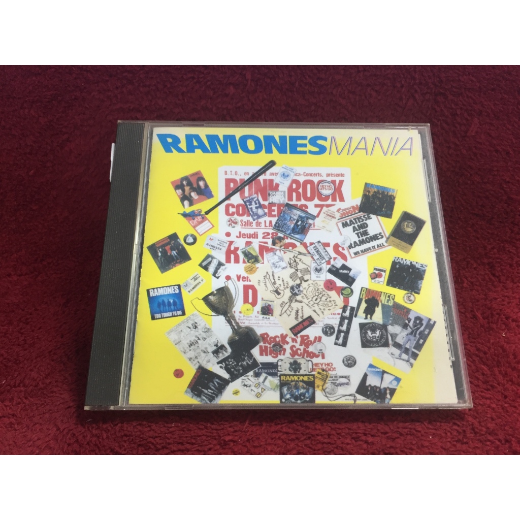 CD Ramones – Ramones Mania สภาพตามปก CA9-84