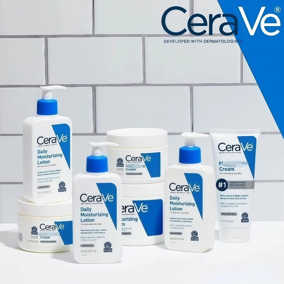 CeraVe Moisturizing Lotion Moisturizing Cream Ceramide Moisturizer For Dry Glass Skin