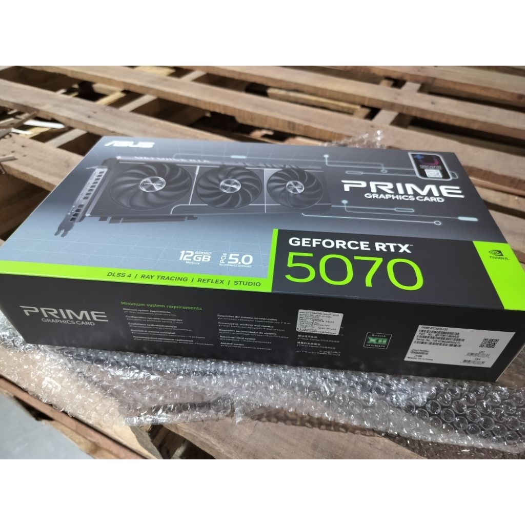 Asus RTX 5070 Prime12gb