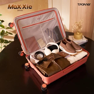 ขายดีอันดับ 1 | Tpartner Maxxie กระเป๋าเดินทาง PP100% ขยาย 25% TSA Lock ล้อคู่ 360° 20/24/29 นิ้ว