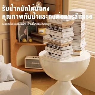 （ซื้อ 1 แถม 1）โต๊ะกาแฟ โต๊ะข้างเตียงที่เรียบง่าย การออกแบบที่สร้างสรรค์ ชั้นตกแต่งห้องนั่งเล่น Side Table