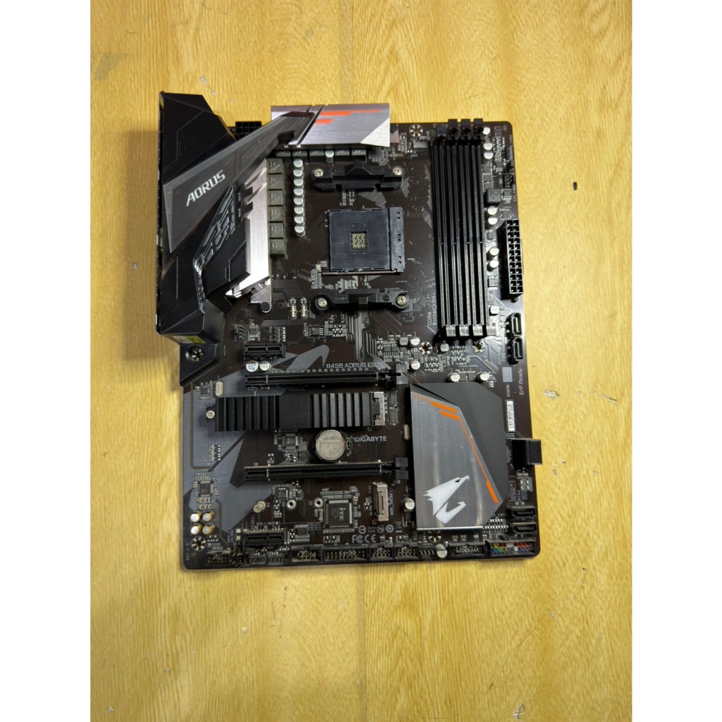ขายเมนบอร์ดมือสอง AM4 GIGABYTE B450 AORUS ELITE