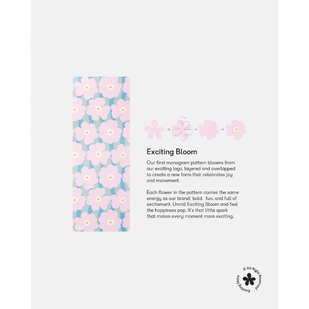 Exciting Bloom Cloud Pro Mat | เสื่อโยคะ เสื่อออกกำลังกาย thumbnail 6