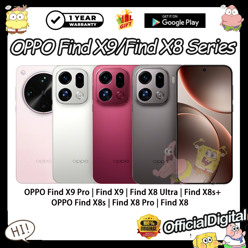 OPPO Find X9 Pro OPPO Find X9 Dimensity 9500 OPPO Find X8 Ultra OPPO Find X8s Plus OPPO Find X8s+ OP