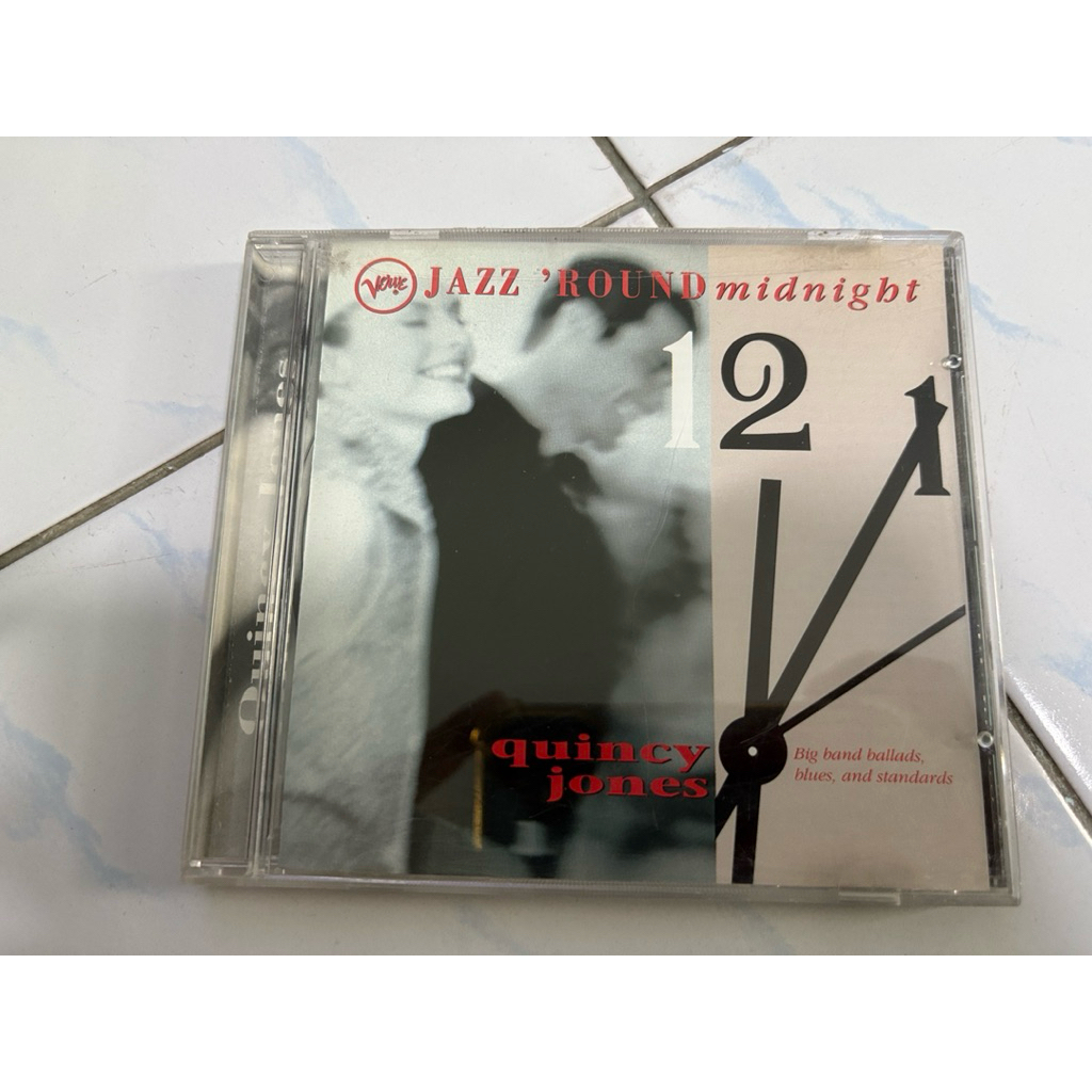 CD : QUINCY JONES - JAZZ ROUND MIDNIGHT.